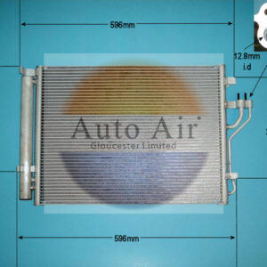 16-1426 hyundai Ix35 1.7 CRDI Condensor