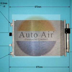 16-9972 Ford Focus Condensor