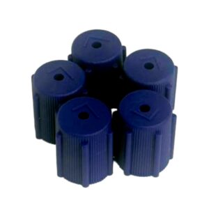 5 Pack 15MM x 8MM Blue Caps LP
